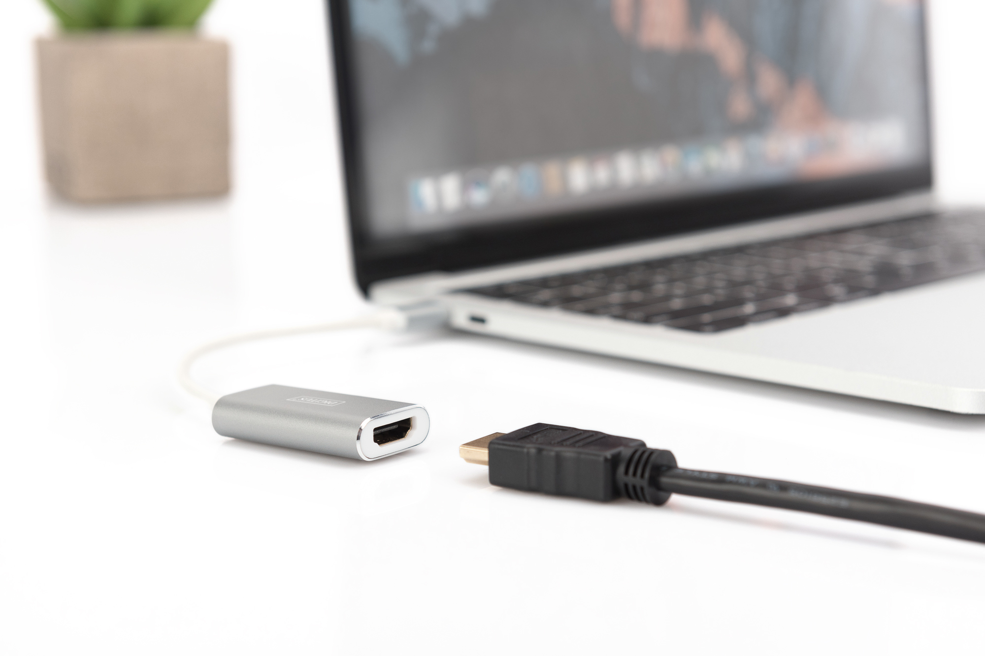 DIGITUS DA-70836 USB-C 3.2 Gen 1 zu HDMI Grafik Adapter