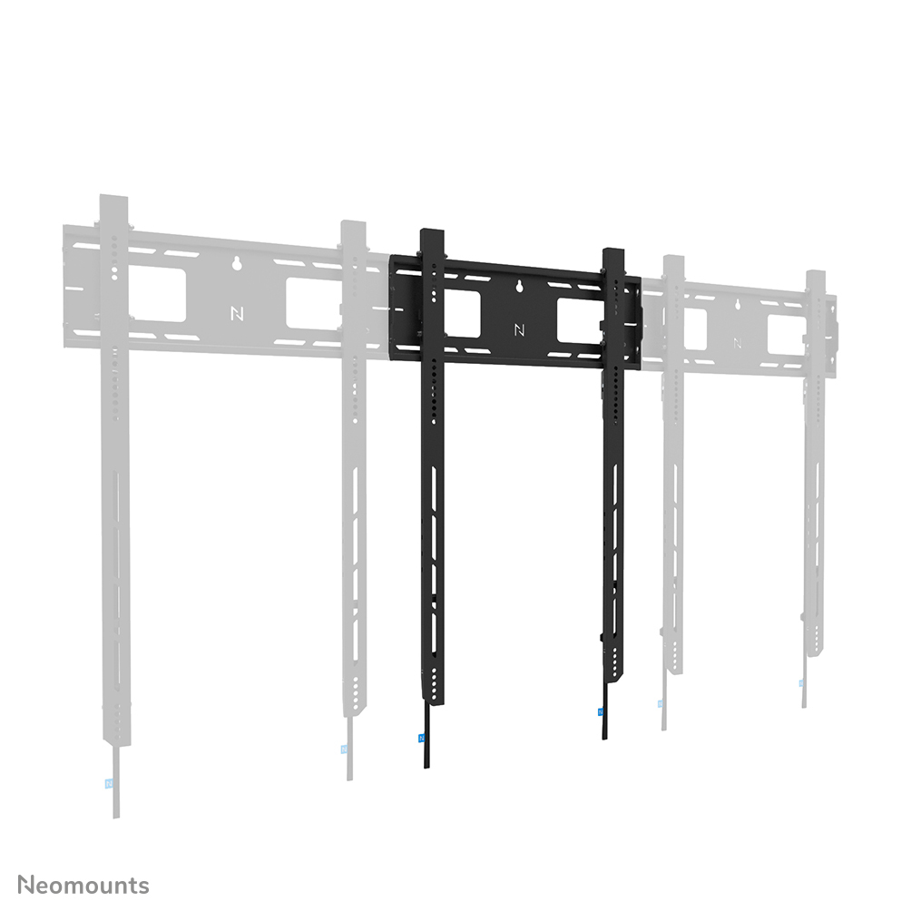 Neomounts feste Wandhalterung Hochformat für 50-98" Bildschirme - Schwarz