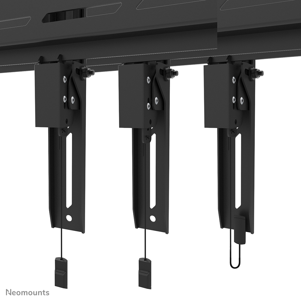 Neomounts Select Schwerlast-TV-Wandhalterung - 160 kg - 139,7 cm (55 Zoll) - 2,79 m (110 Zoll) - 1500 x 900 mm - Höhenverstellung - Schwarz