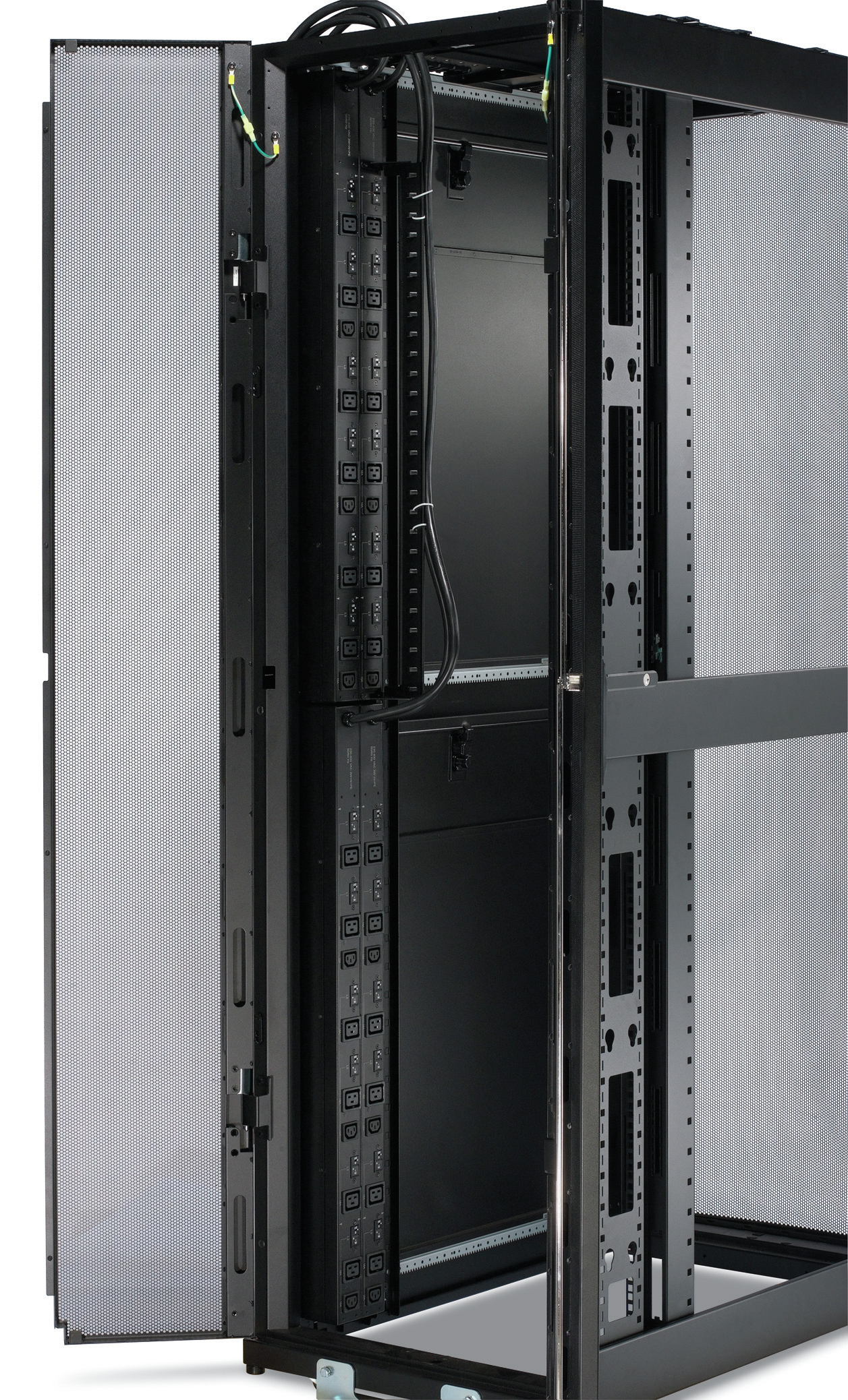 APC AP7555A - Rack PDU, Basic, Zero U, 22kW, 230V, (6) C19 & (3) C13, High Temp