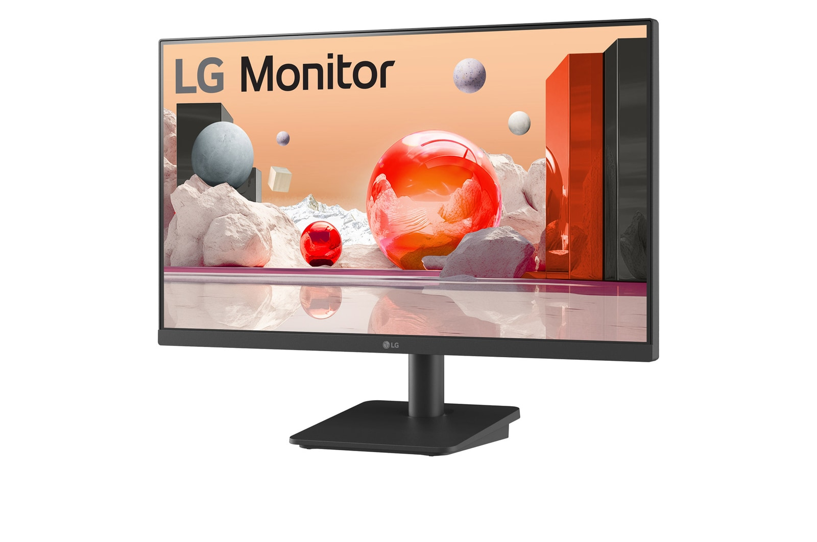 LG Monitor  24" 24BA400-B FHD DVI DP HDMI USB IPS 16:9 schwarz