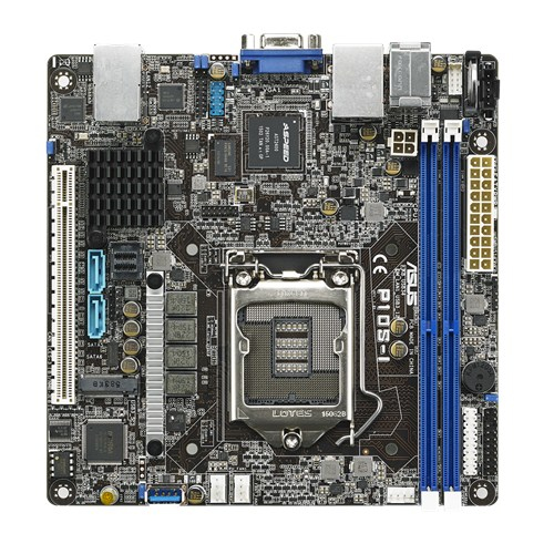 step VOS MB Server Asus So1151 P10S-I  (mini ITX) 1 CPU Xeon E3-Serie