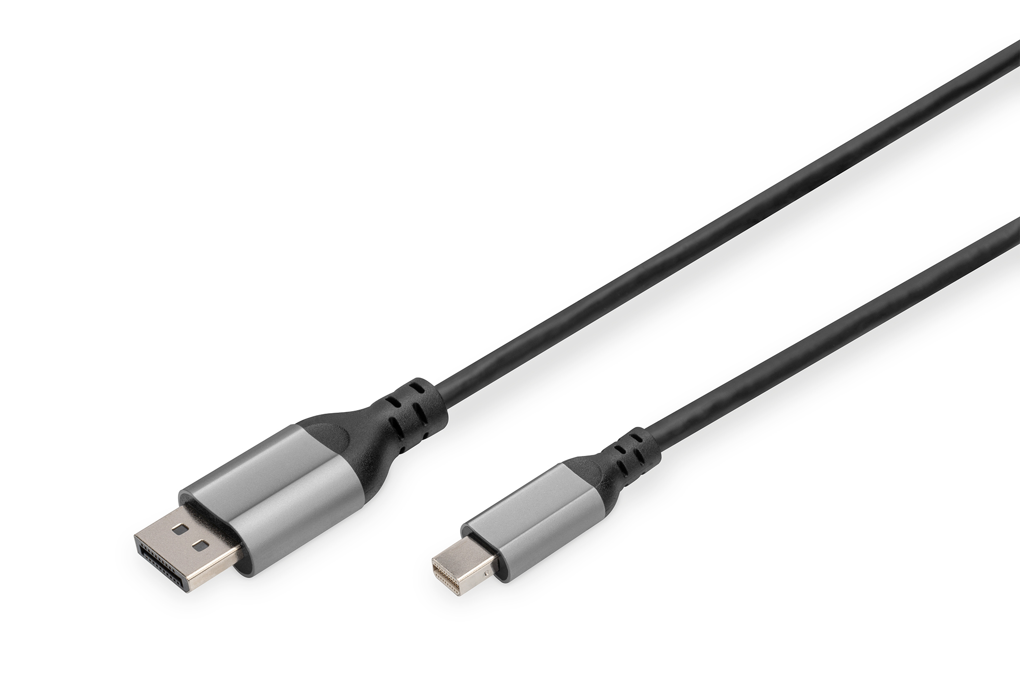 DIGITUS DB-340106-020-S 8K DisplayPort Adapterkabel, mini-DP auf DP