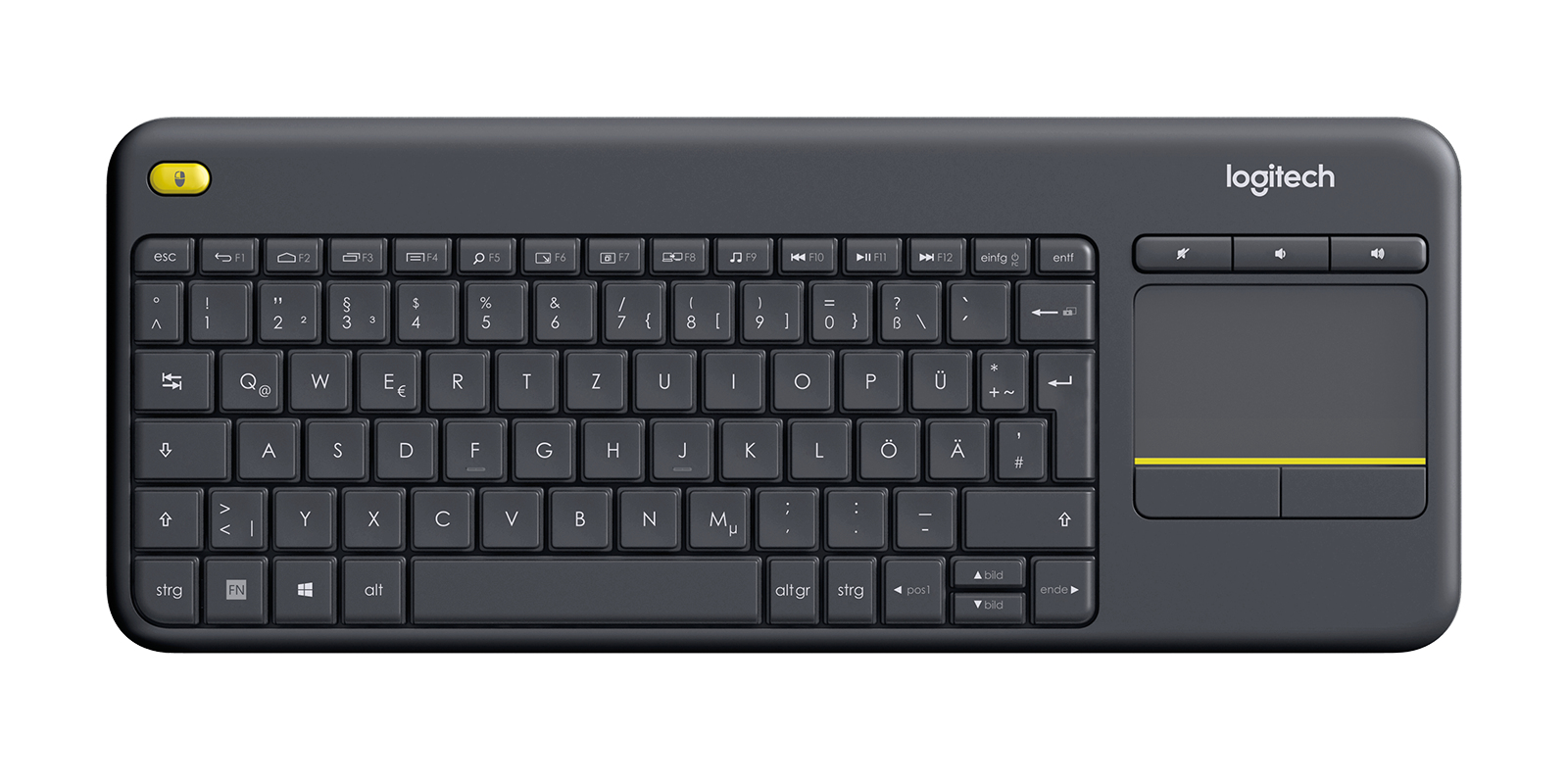 Logitech Wireless Touch Keyboard K400 Plus