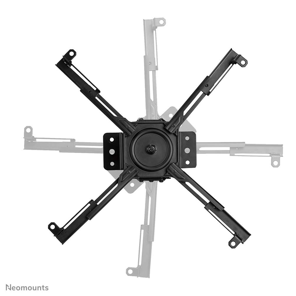 Neomounts Deckenhalterung für Projektoren - Zimmerdecke - 35 kg - Schwarz - -8 - 8 Grad  - 180 Grad  - -20 - 20 Grad 