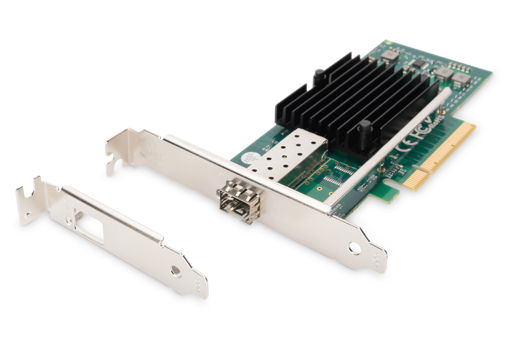 DIGITUS Netzwerkkarte Single Port 10G SFP+ PCIe Netzwerkkarte DN-10161