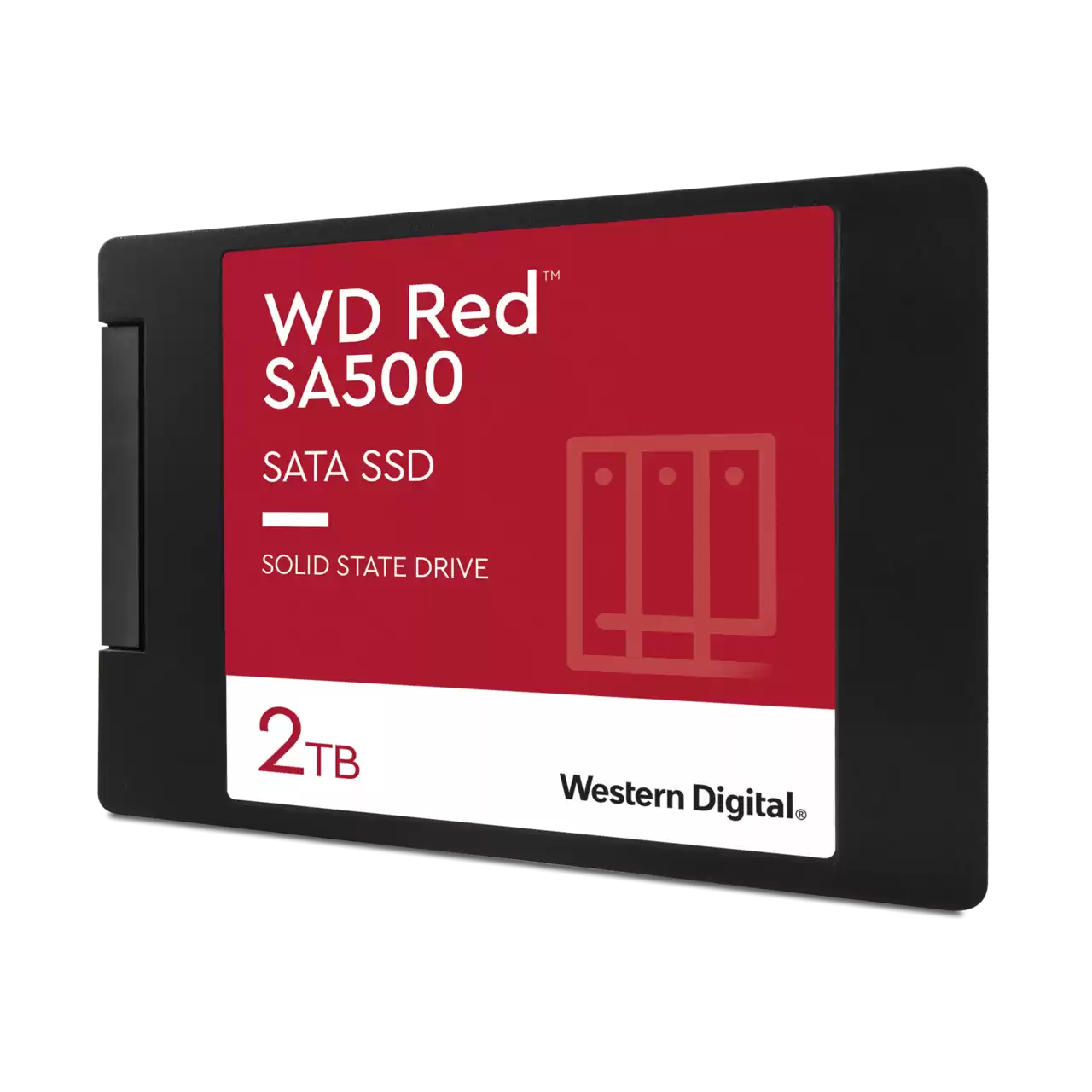 WD Red SA500 WDS200T2R0A - SSD - 2 TB - intern - 2.5" (6.4 cm