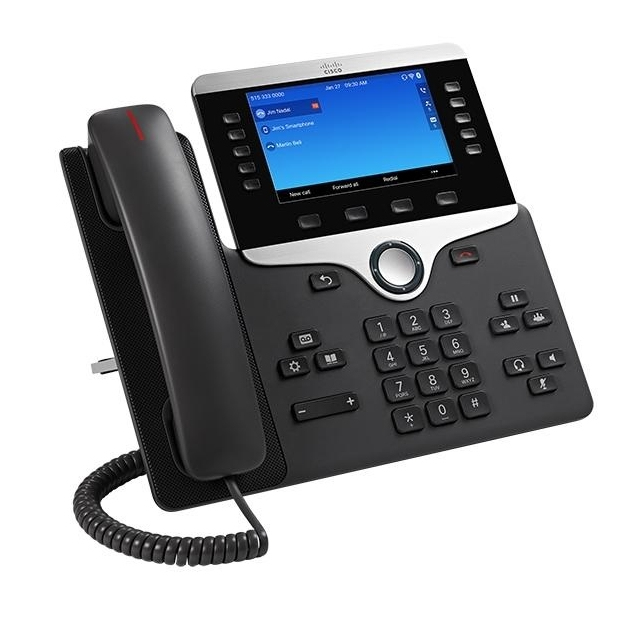 CISCO IP Phone CP-8841-K9 5" Farbdisplay, 5 Leinen, Breitband-Audio