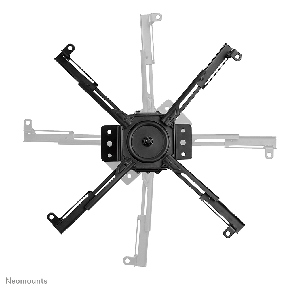 Neomounts Deckenhalterung für Projektoren - Zimmerdecke - 45 kg - Schwarz - -8 - 8 Grad  - 180 Grad  - -20 - 20 Grad 