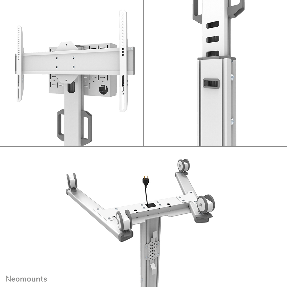 Neomounts Select Bodenständer - 70 kg - 94 cm (37") - 190,5 cm (75") - 100 x 100 mm - 600 x 400 mm - 1145 - 1535 mm