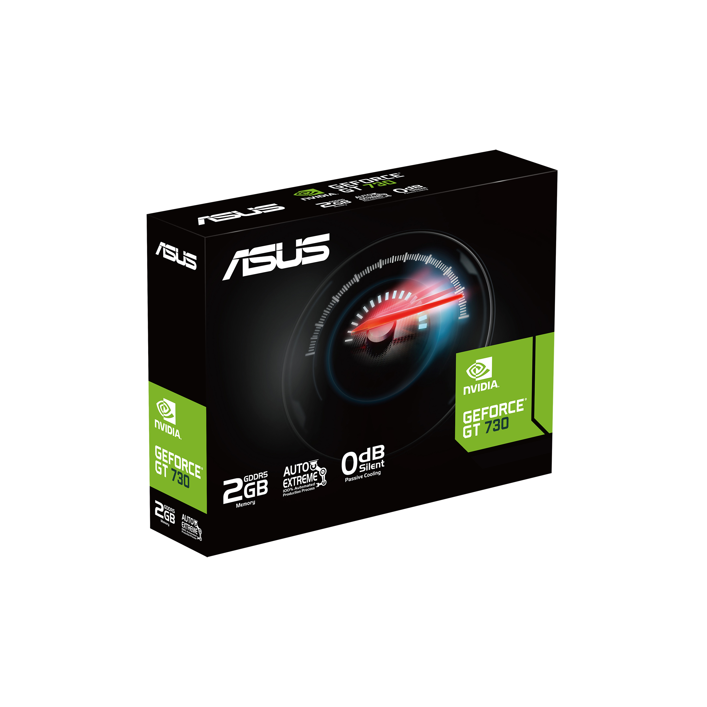 VGA ASUS GeForce GT 730 2 GB - 4x HDMI - passiv