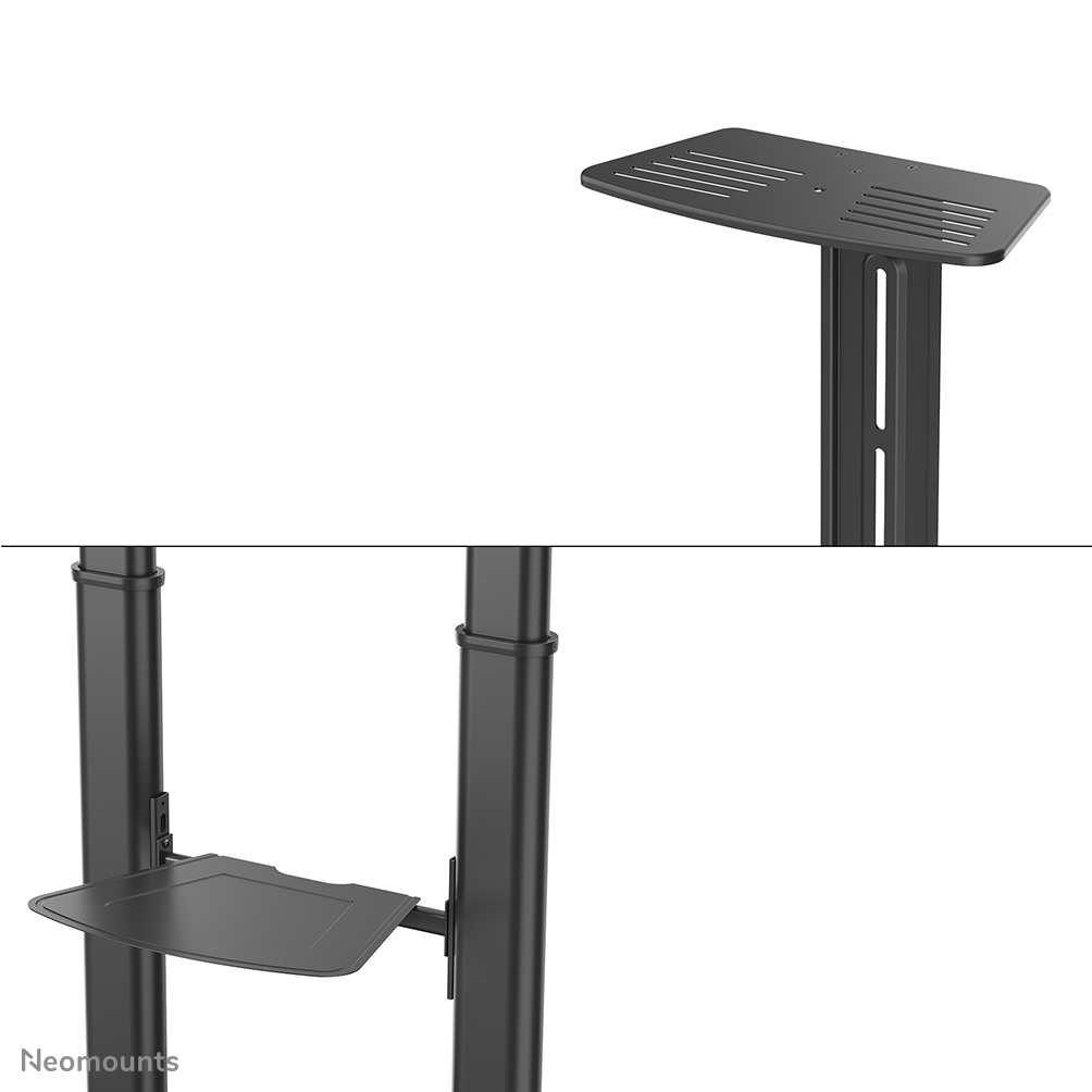 Neomounts Mobiler Flachbild Ständer - 100 kg - 152,4 cm (60 Zoll) - 2,54 m (100 Zoll) - 200 x 200 mm - 1000 x 600 mm