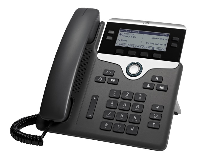 CISCO IP Phone CP-7841-K9 4 Leinen, Gigabit Ethernet, Breitband-Audio