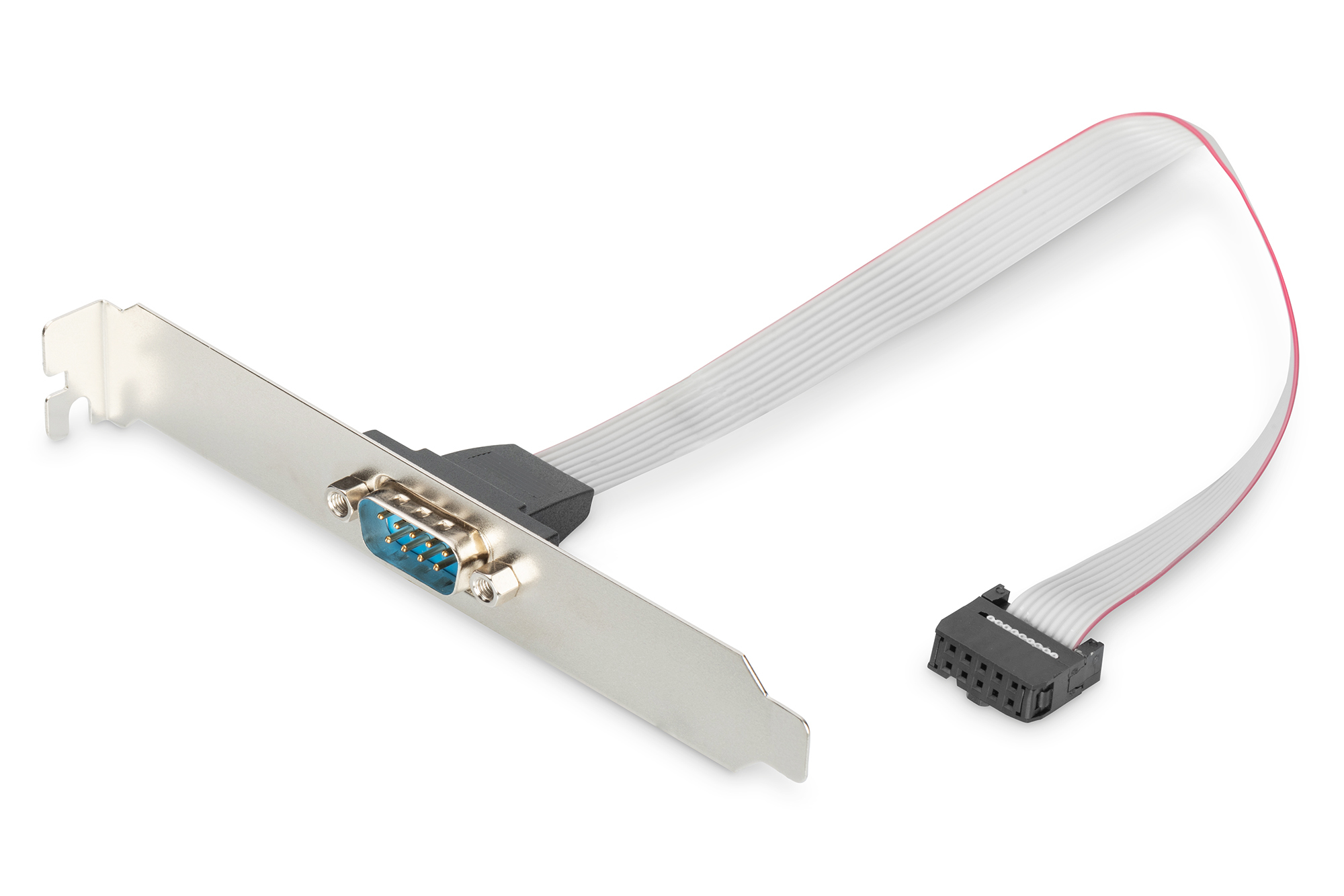 DIGITUS AK-610300-003-E Slotblech Adapterkabel, D-Sub9/St - IDC 2x 5pin/Bu