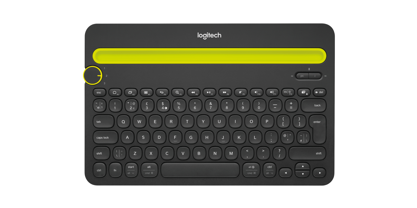 Logitech Tastatur K480 Multi-Device, schwarz