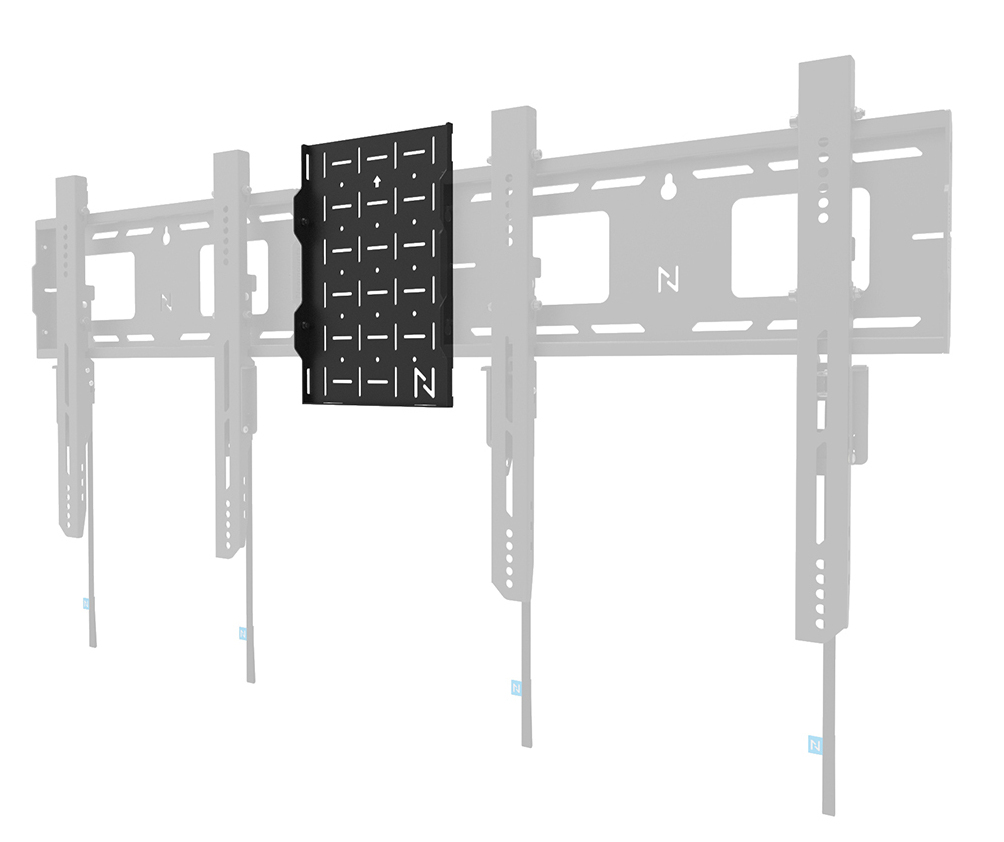 Neomounts AV-Hardware-Rack - Schwarz