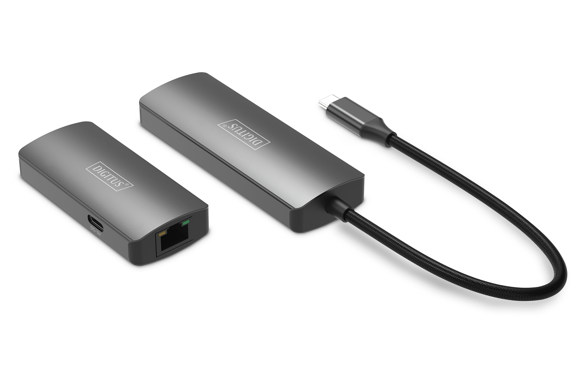 DIGITUS DS-55343 4K Video Extender (USB-C - HDMI), 30 m