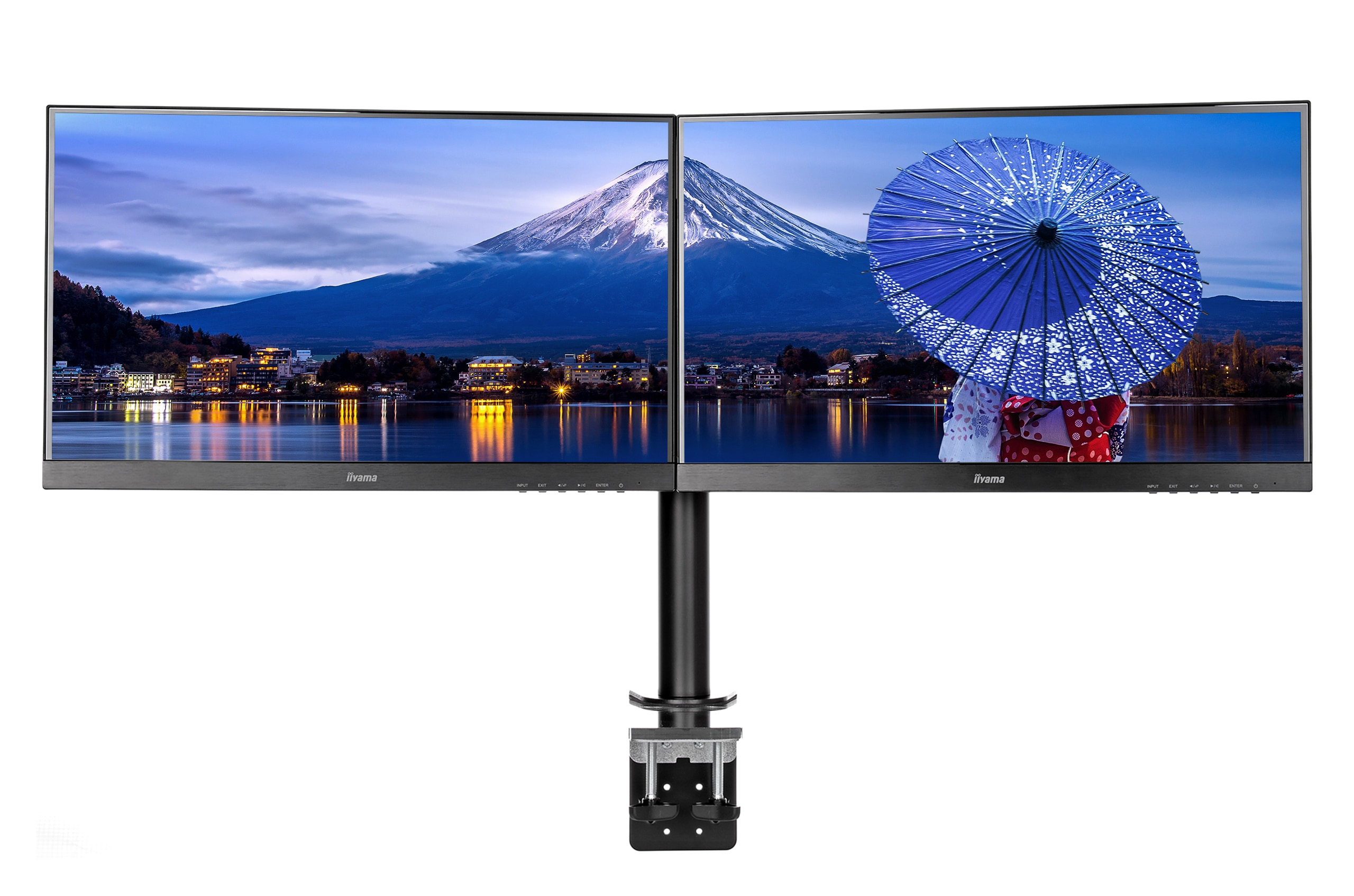 IIYAMA LFD ProLite Z Dual Monitor Halterung DS1002C-B1