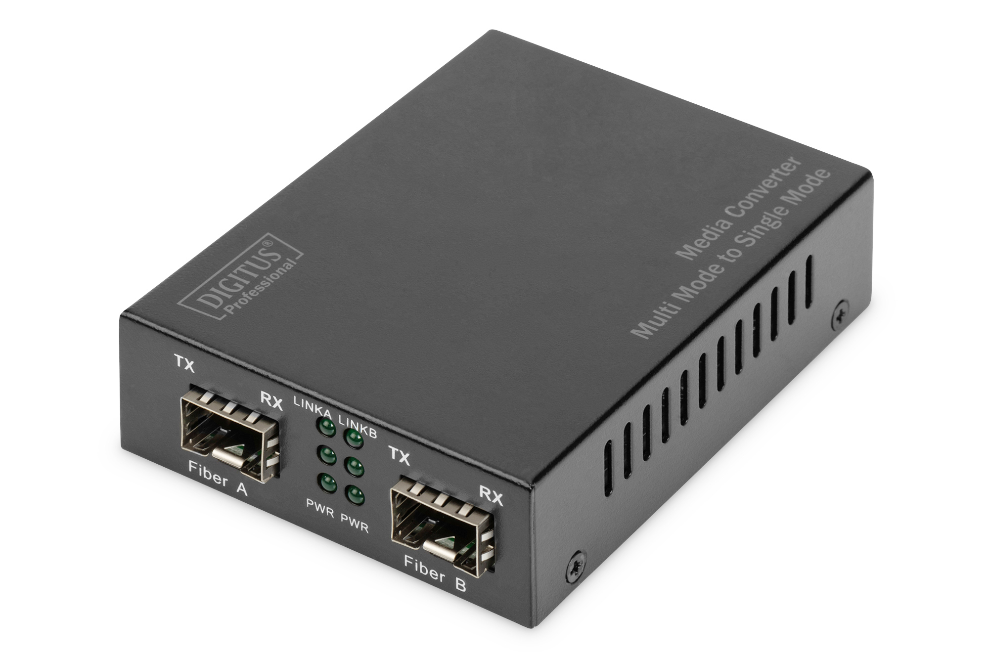 DIGITUS DN-82133 Gigabit Multimode/Singlemode Medienkonverter SFP