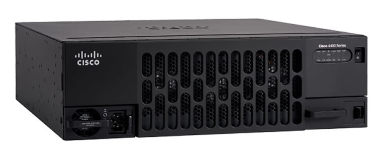 CISCO Router ISR4461/K9 4x Gigabit Ethernet, 3x NIM slots, 1x ISC slot, 3x SM slots