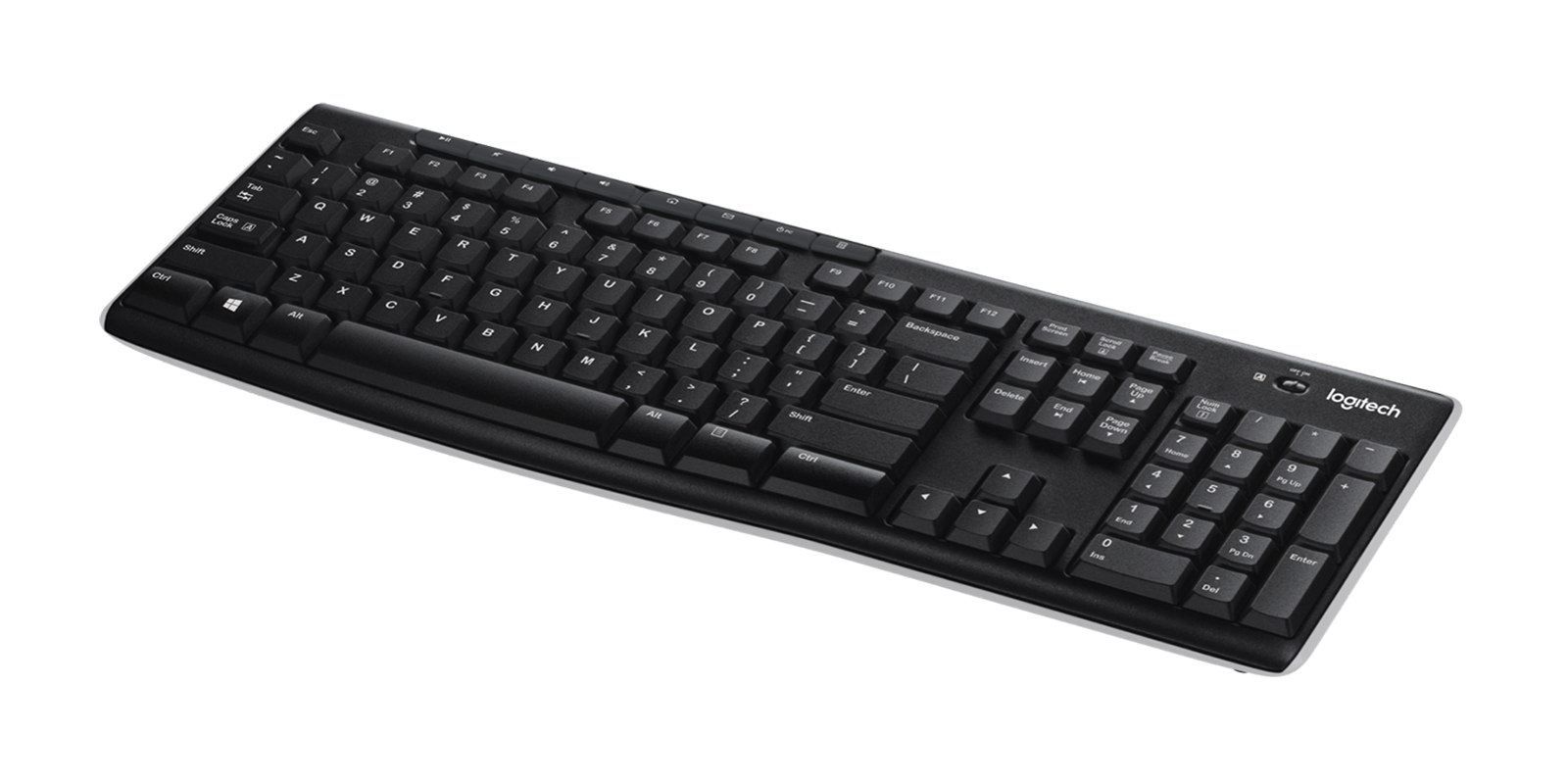 Logitech Tastatur K270, schwarz