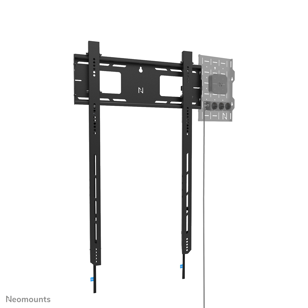 Neomounts feste Wandhalterung Hochformat für 50-98" Bildschirme - Schwarz