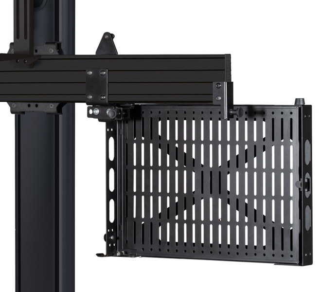 B-TECH MODE-AL Column Mounting Bracket BT8385-RTC/B schwarz