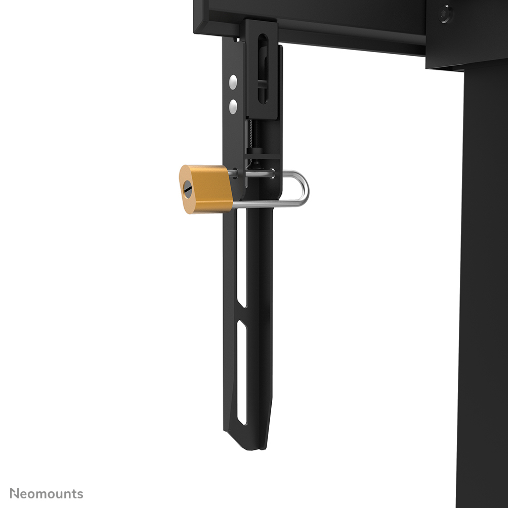Neomounts Move Lift Motorised Mobile Stand incl. storage box, 10 cm. Wheels Floor  - VESA 100x100 up to 800x600