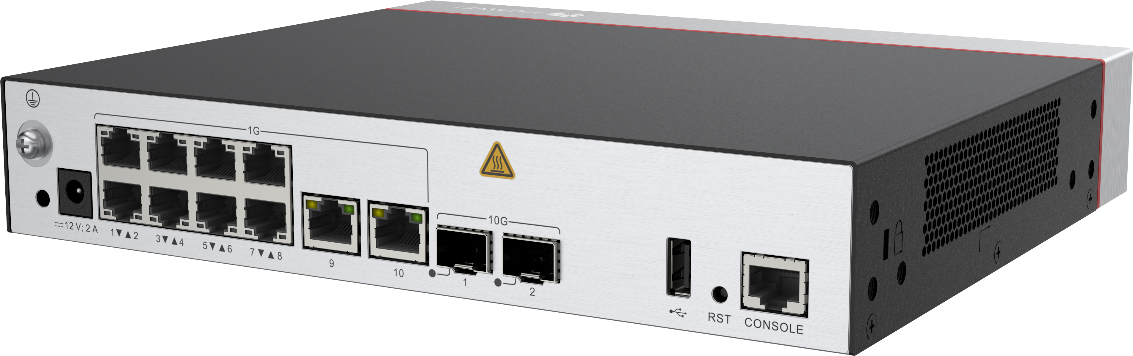 HUAWEI AccessPoint AC650-256AP mainframe (10*GE ports, 2*10GE SFP+ ports, with the AC/DC adapter)