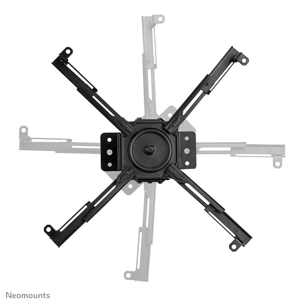 Neomounts Deckenhalterung für Projektoren - Zimmerdecke - 35 kg - Schwarz - -8 - 8 Grad  - 180 Grad  - -20 - 20 Grad 