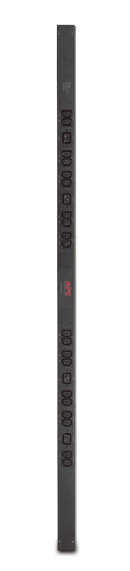 APC AP7554 - Rack PDU,Basic,ZeroU,16A,230V,(20)C13 & (4)C19, IEC309, 10 ft Cord