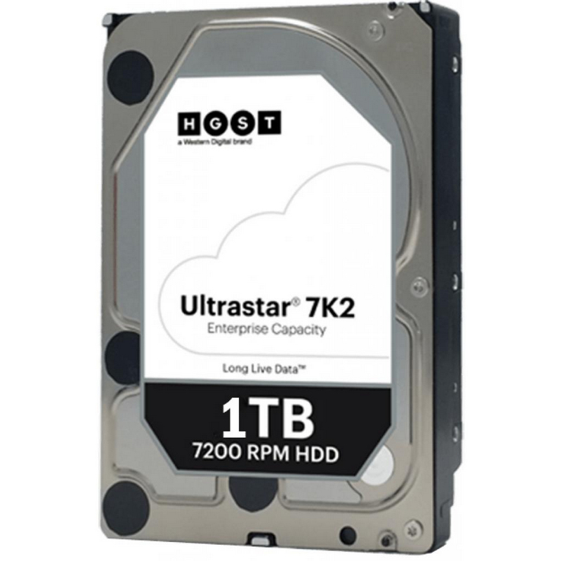 HDD 3,5" WD Ultrastar  1 TB SATA 6Gb/s 7200rpm 128 MB Datacenter/Server (1W10001) -+++