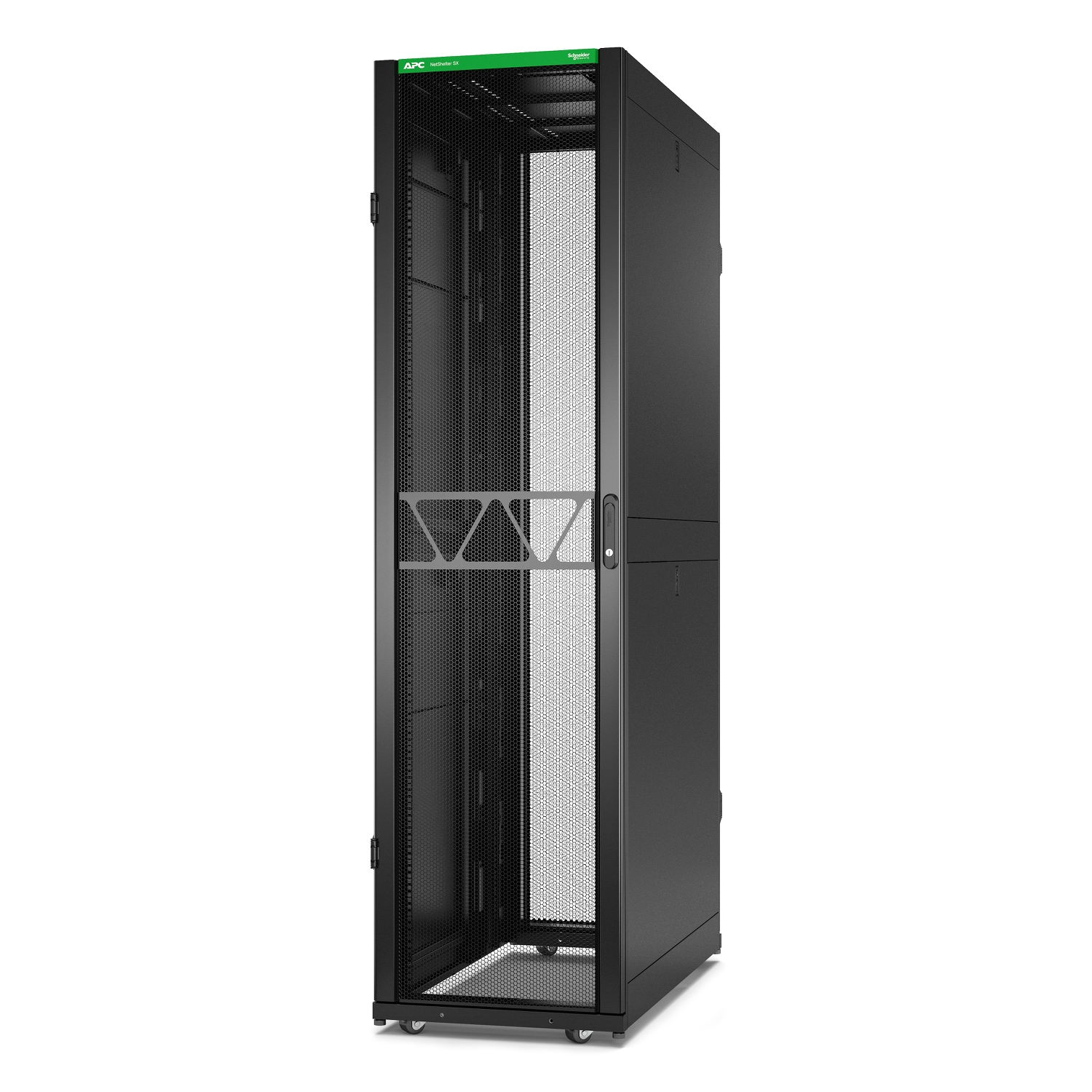 APC  NetShelter SX Gen 2 , 48U Server Rack Enclosure 600mm x 1200mm w/ Sides Black