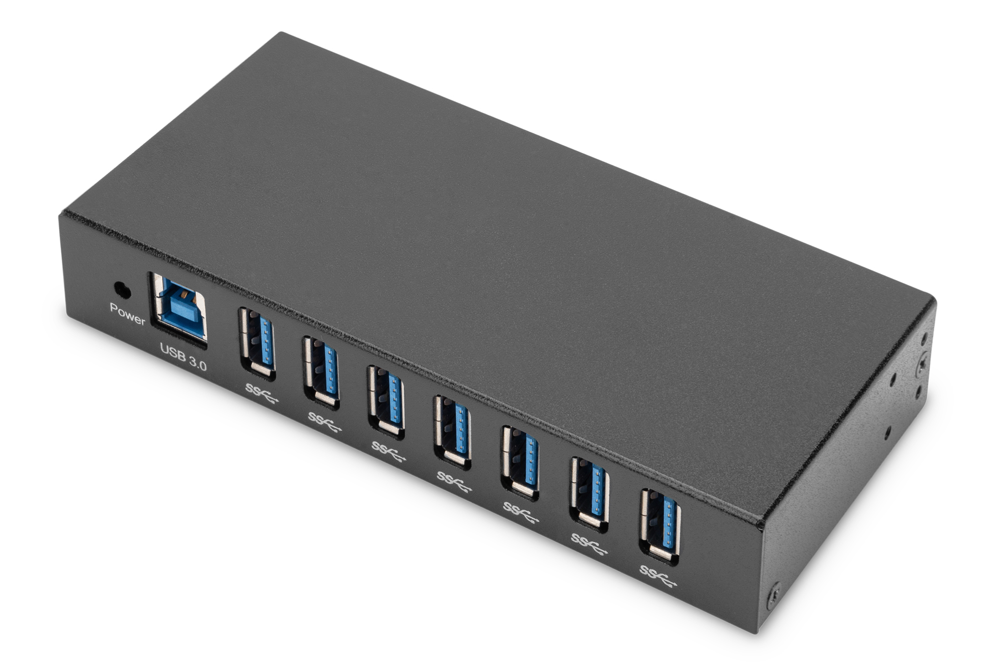 DIGITUS DA-70258-1 USB 3.0 Hub, 7-Port, Industrial Line