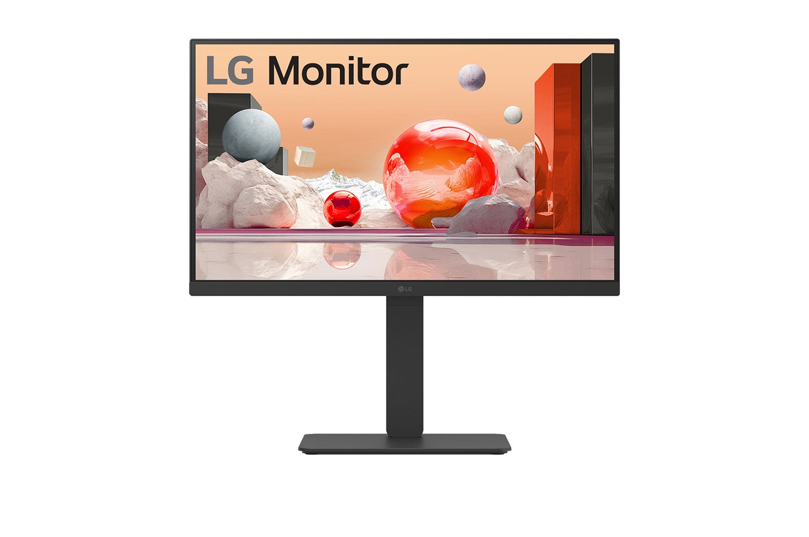 LG Monitor  24" 24BA850-B Full HD HDMI DP DaisyChain IPS Black 16:9