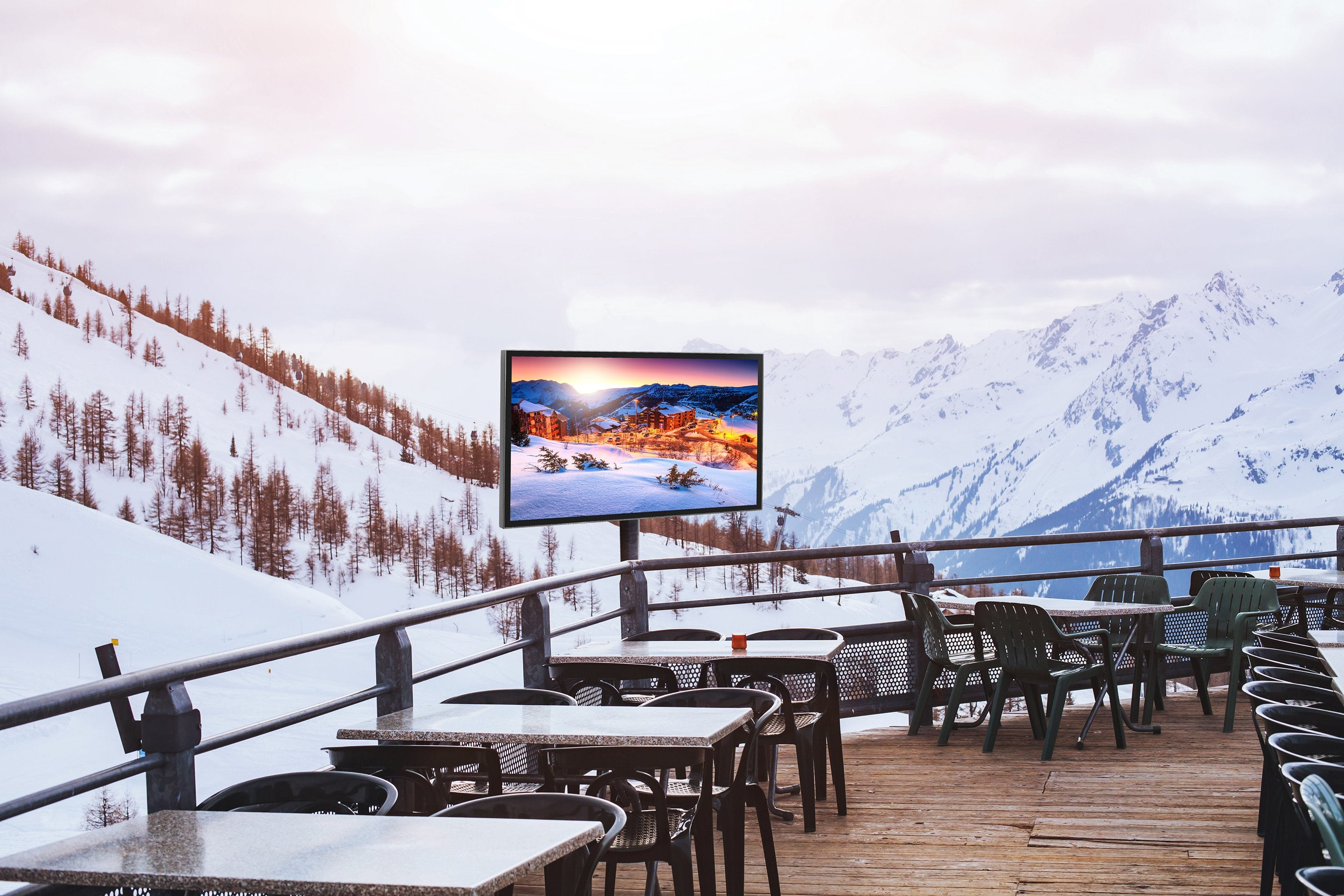 Peerless-AV  XHB754-EUK  75" Outdoor Display