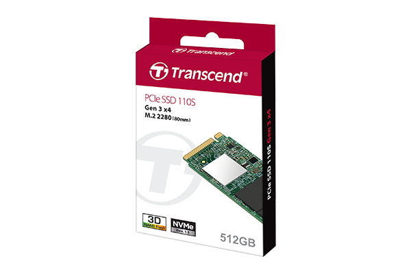 SSD Transcend M.2 2280 128 GB NVMe PCIe 3.0 x4 (TS128GMTE110S)