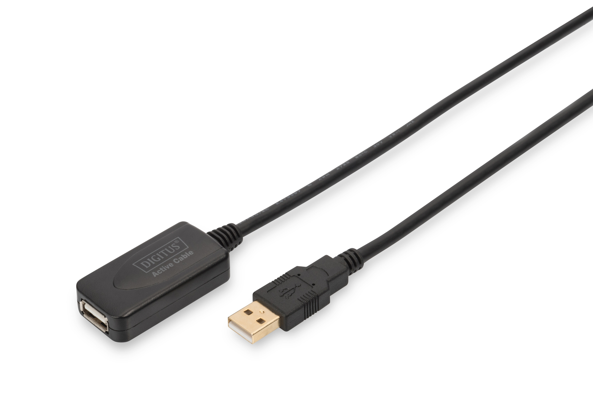 DIGITUS DA-70130-4 Aktives USB 2.0 Verlängerungskabel, 5m