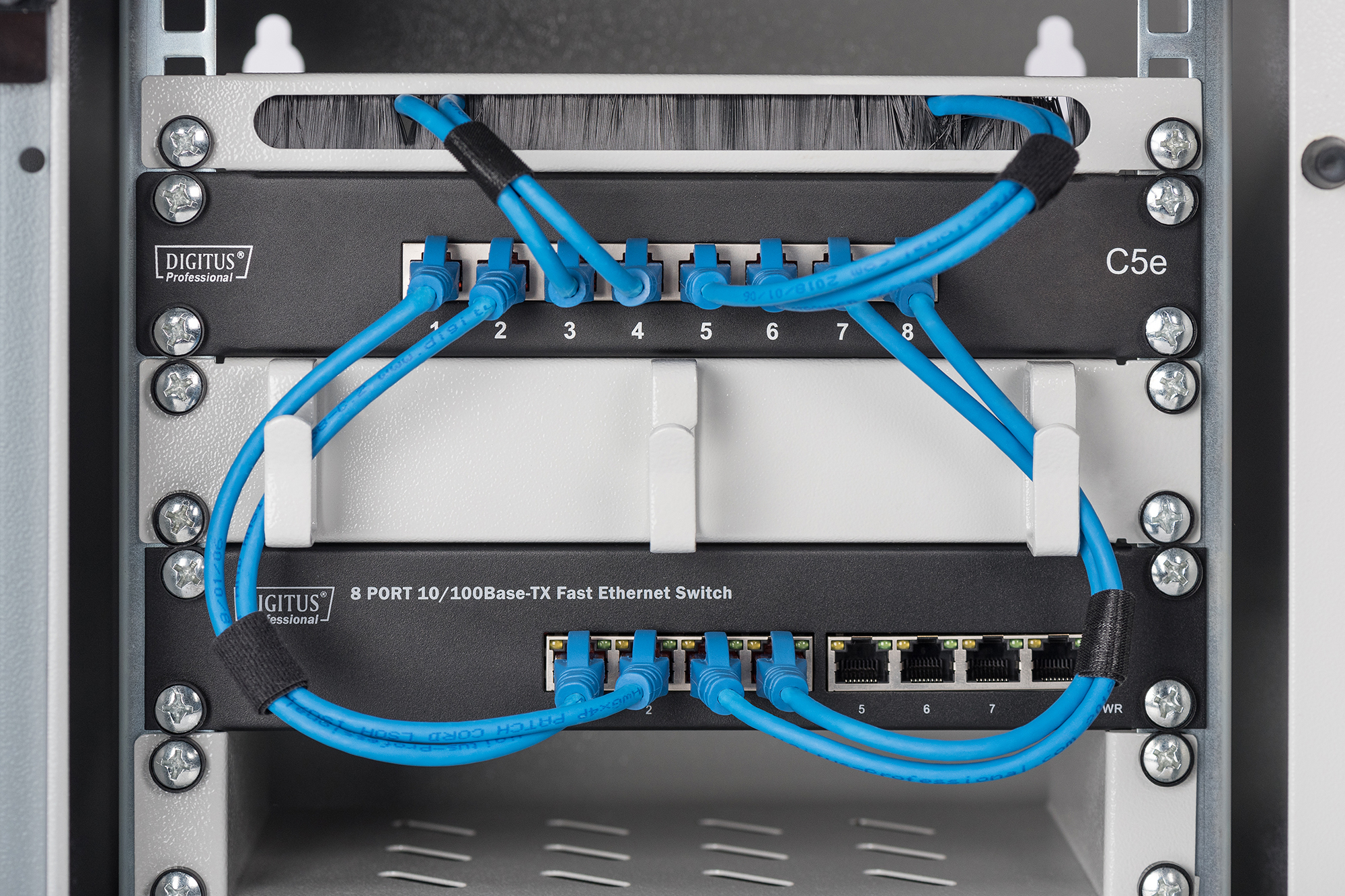 DIGITUS DN-10 TRAY-1 254 mm (10") 1HE Fachboden