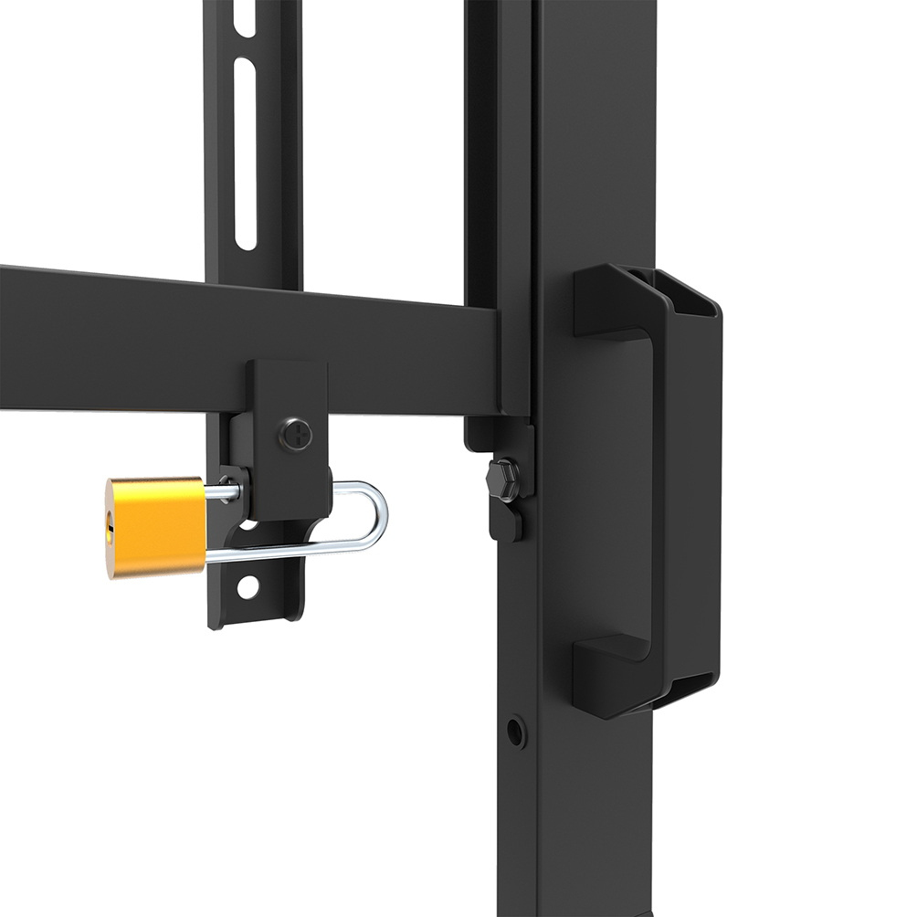 Neomounts Wagen für Displayständer Stahl schwarz Bildschirmgröße: 178.1-301.4 cm (65"-110")