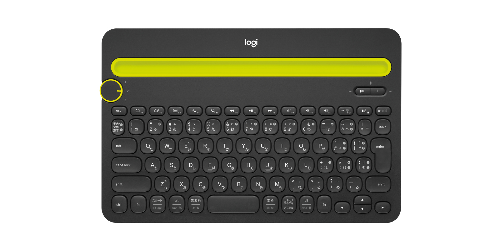 Logitech Tastatur K480 Multi-Device, schwarz