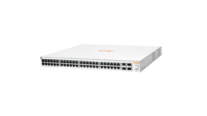 HPE JL686B 48 x 10/100/1000, PoE 370 W, 4 x 1/10Gbit LAN SFP+