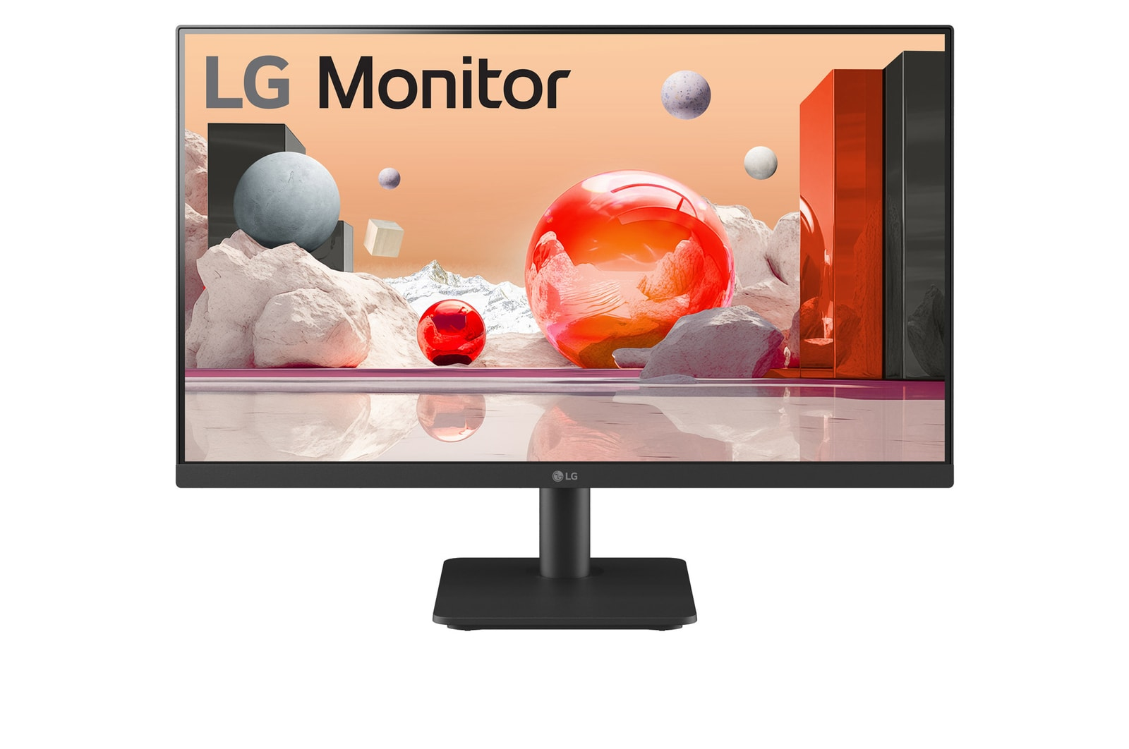 LG Monitor  24" 24BA400-B FHD DVI DP HDMI USB IPS 16:9 schwarz