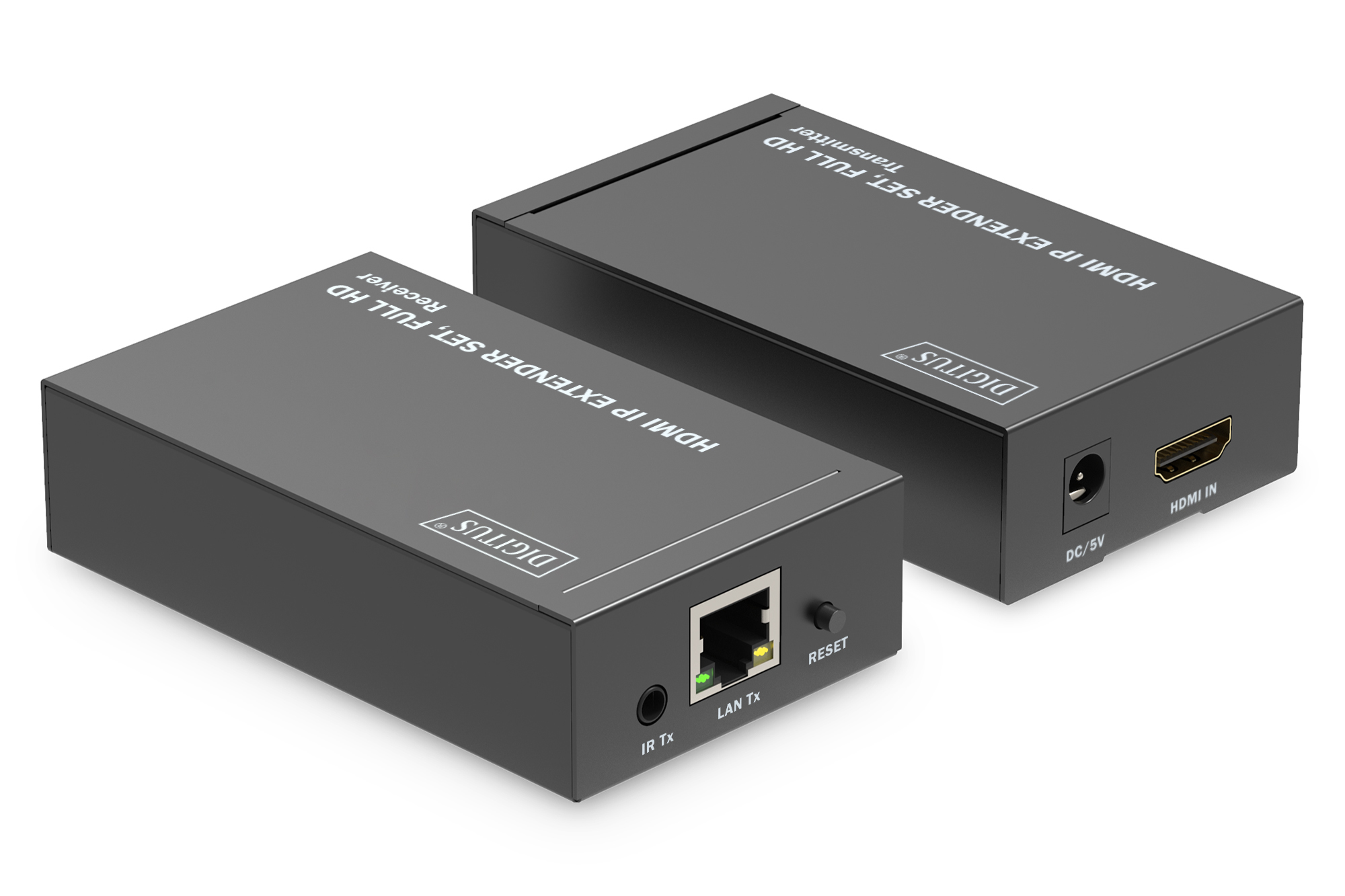 DIGITUS DS-55517 HDMI IP Extender Set, Full HD