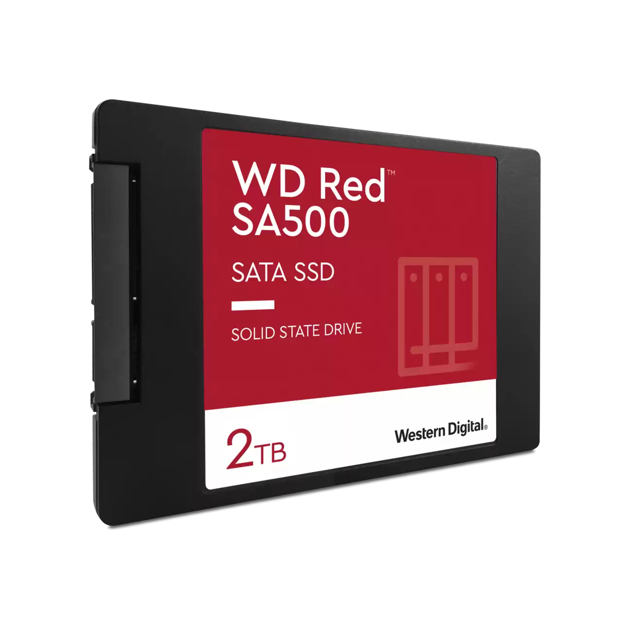 WD Red SA500 WDS200T2R0A - SSD - 2 TB - intern - 2.5" (6.4 cm