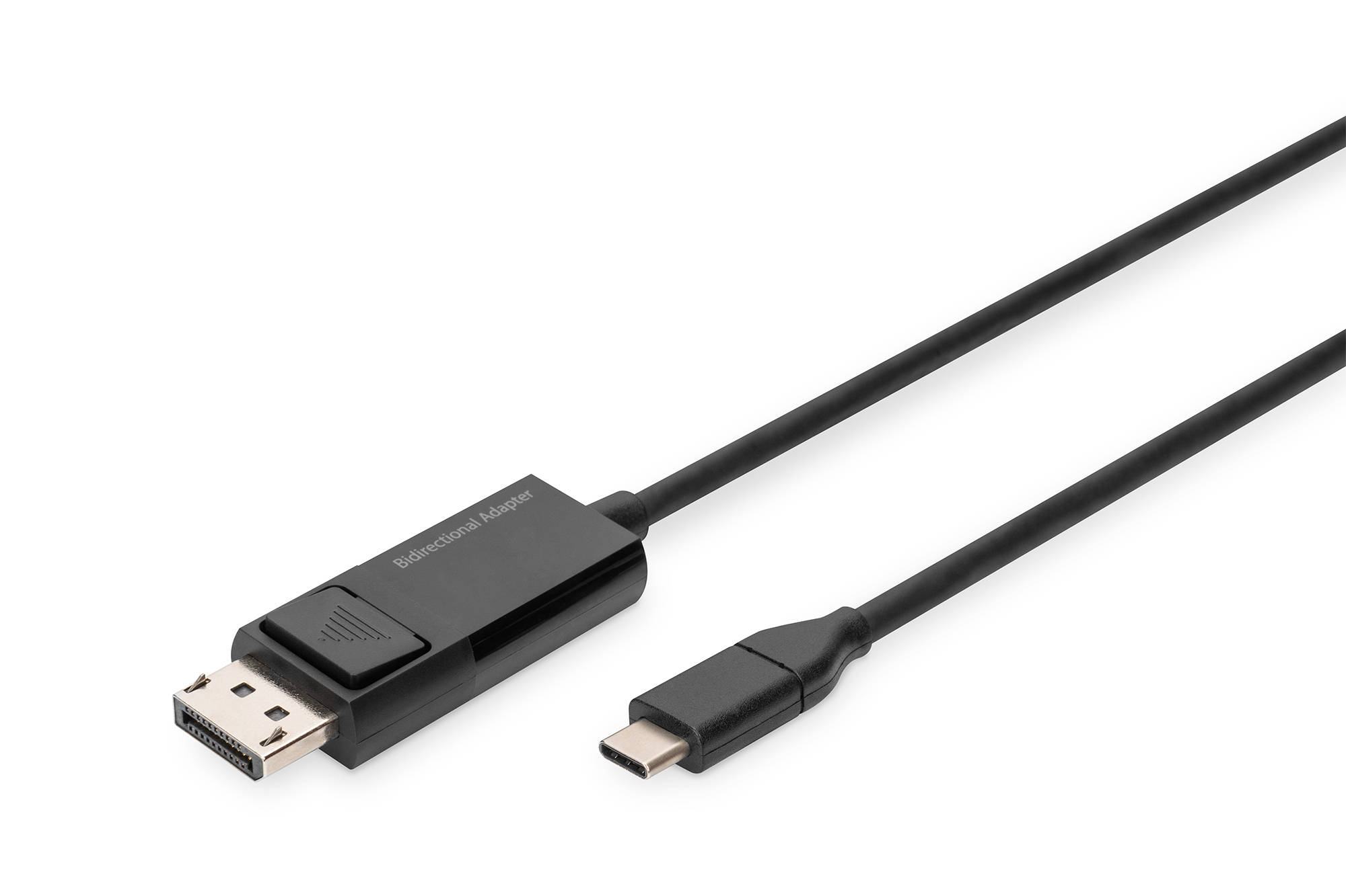 DIGITUS AK-300334-020-S USB Typ C  DisplayPort Bidirektional Adapterkabel