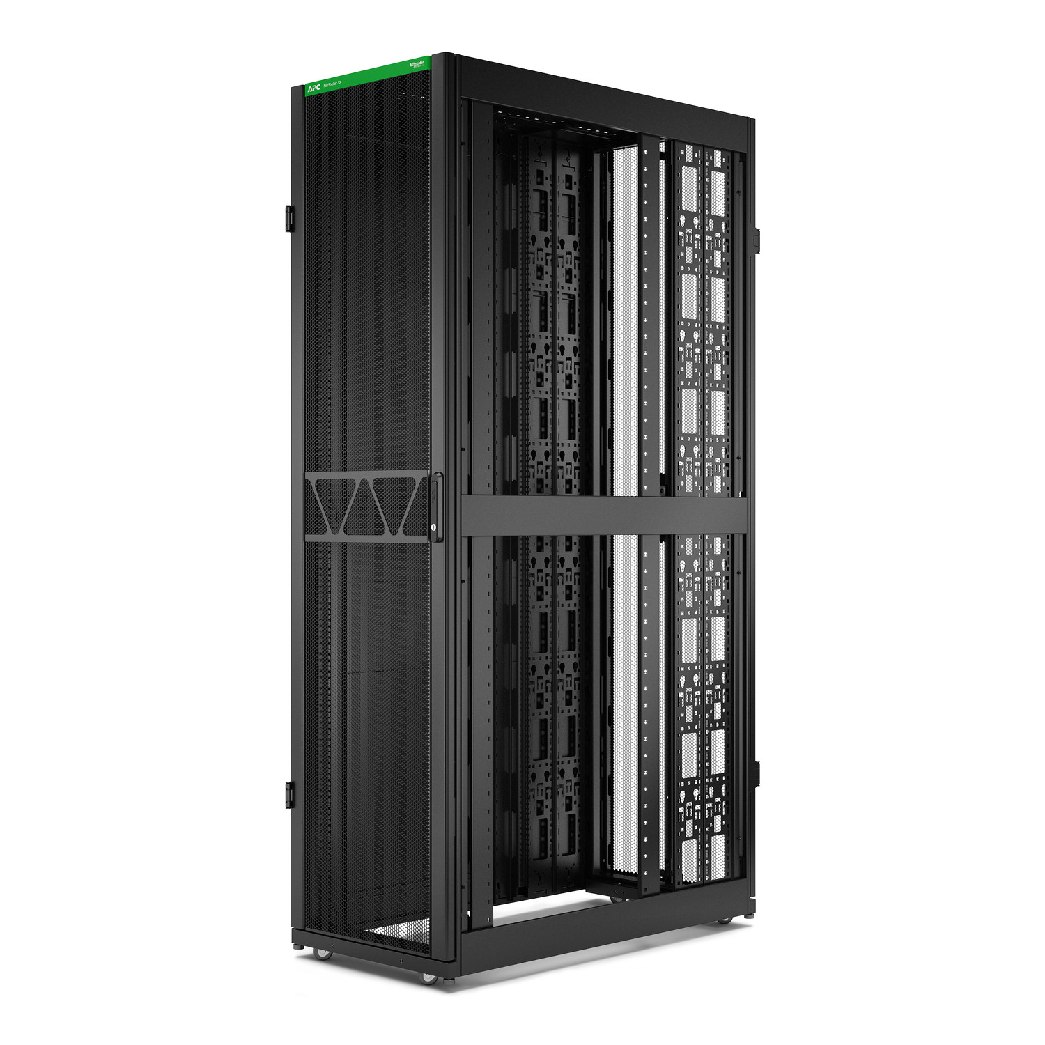 APC  NetShelter SX Gen 2 , 48U Server Rack Enclosure 600mm x 1200mm w/ Sides Black