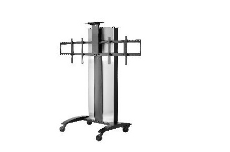 Peerless-AV Videoconferenz Roll-Stand für DUAL Displays SR555E