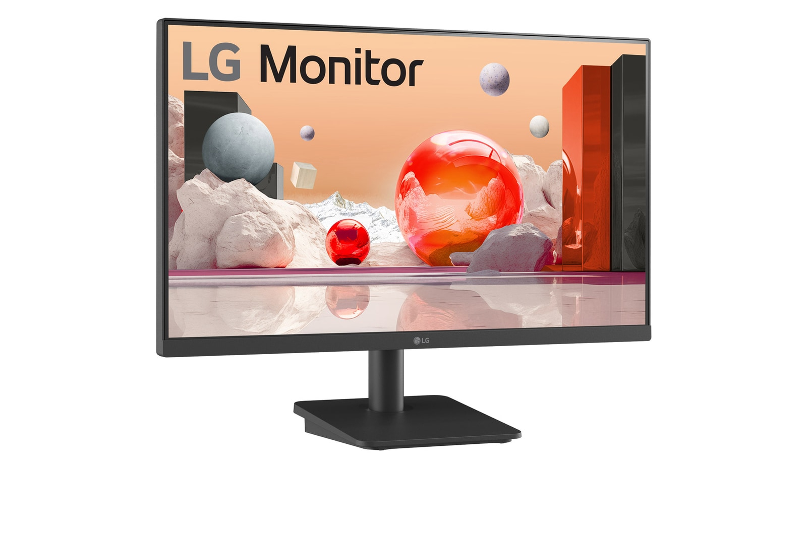 LG Monitor  24" 24BA400-B FHD DVI DP HDMI USB IPS 16:9 schwarz