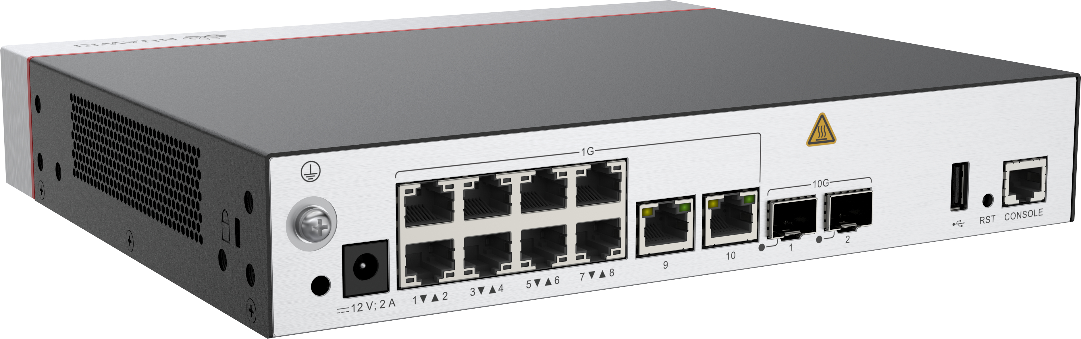 HUAWEI AccessPoint AC650-256AP mainframe (10*GE ports, 2*10GE SFP+ ports, with the AC/DC adapter)